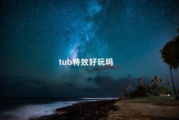 tub特效好玩吗