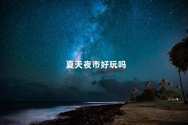 夏天夜市好玩吗